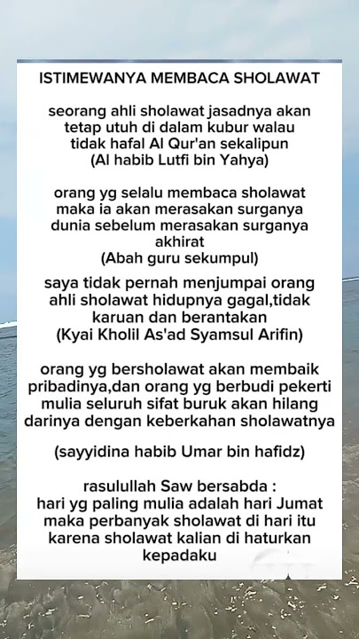 istimewa membaca shalawat #doa #katabijak #nadihatdiri #motivasi #quatos