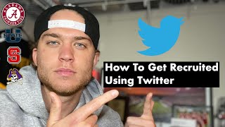 How To Get Recruited Using Twitter