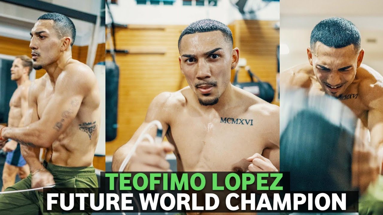 TEOFIMO LOPEZ Training For JOSH TAYLOR - YouTube