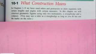 geometry constructions 1~6