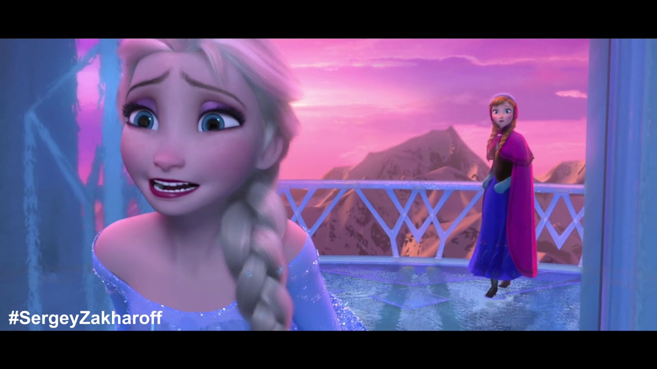 Первый раз - Холодное Сердце (песня из мультика Холодное Сердце) - YouTube