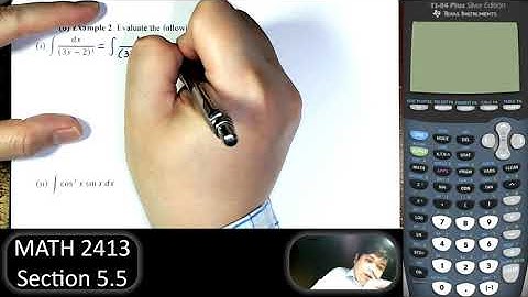 Calculus 1 - Section 5.5