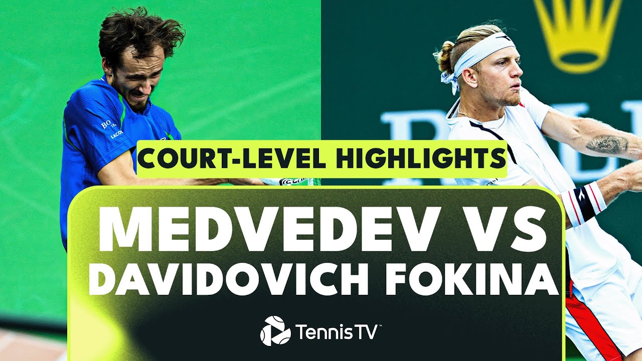 Medvedev vs davidovich fokina