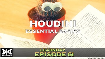 LearnDay Episode 61: Houdini Basics