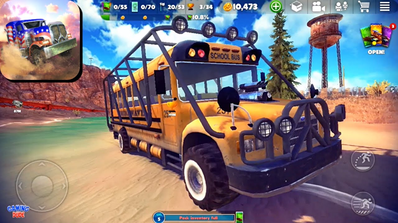 Off The Road - OTR Open World Driving Update - New School Bus Unlocked ...