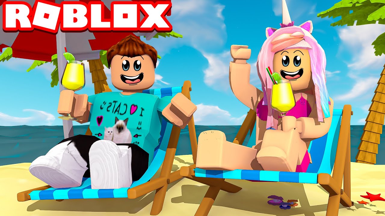 Little Leah's DISASTER DATE ON A DESERTED ISLAND... Roblox