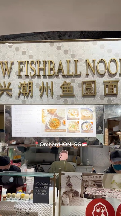 #viral fishball noodle in SG🍜🇸🇬 #shorts