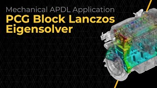 PCG Block Lanczos Performance in the Mechanical APDL Application