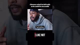 Clarence NYC Admits To Leaving Ex GF Leslie For Queen To Become Successful #shorts #chrissails