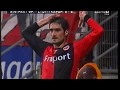 Nikos  lymperopoulos scores 2 goals for eintracht frankfurt vs stuttgart