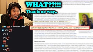 Disguised Toast is SHOCKED after realizing he is not mentioned in Hearthstone & Among Us Wikipedia