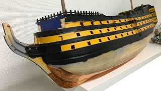 1/84 Scale Model : HMS Victory  : 500 Hours into the Build