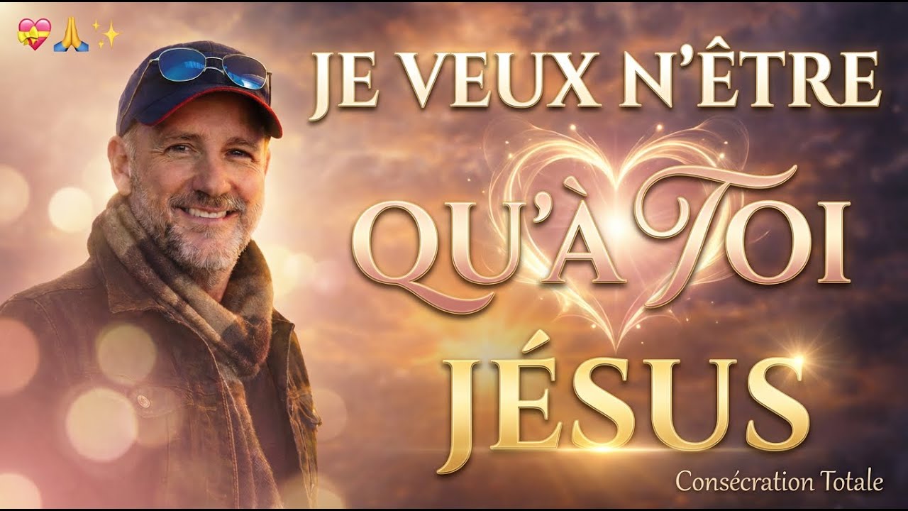 💝 JE VEUX N'ÊTRE QU'À TOI - Louange de Consécration Totale -Jésus Souffle de vie - William BAZIN