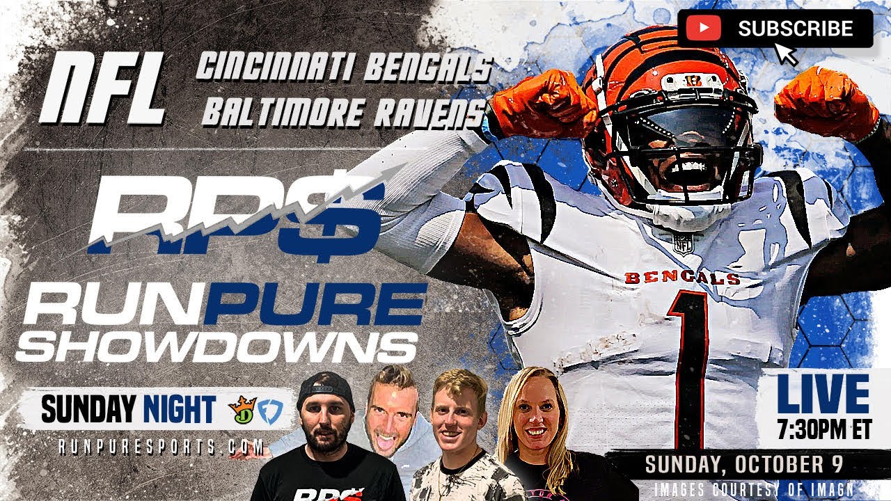 SUNDAY NIGHT DRAFTKINGS SHOWDOWN PICKS | 2022 NFL WEEK 5 DFS | CINCINNATI BENGALS V BALTIMORE RAVENS