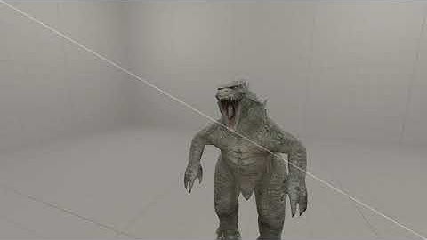 Godzilla 2014 extended roar [SFM]