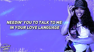 SZA - Love Language (Lyrics)