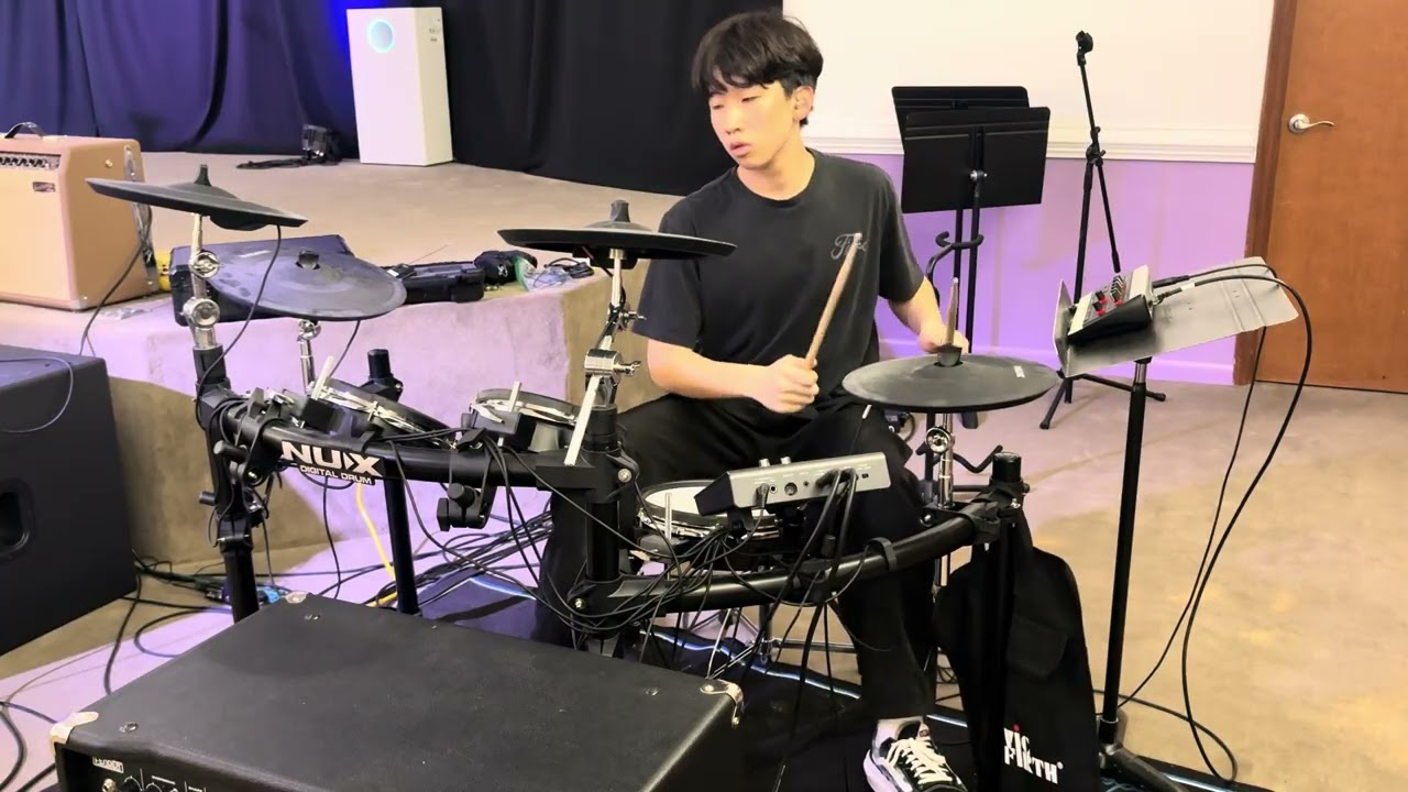 Praise (Elevation Worship) | 주일 예배 드럼 캠 | Drum Cam by Haim Yoon