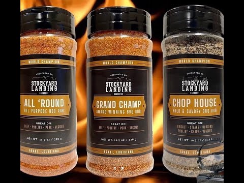 Stockyard Landing Barbecue Rubs - Baby Back Ribs