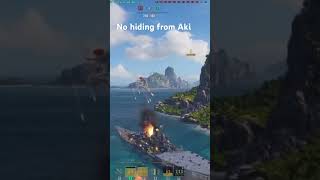 Owrld Of Warships #Aki #Wows #warships