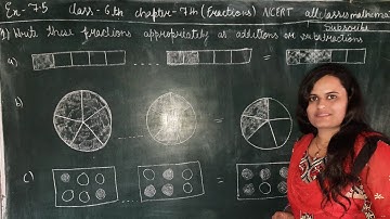 Q1 ex7.5| write these fractions appropriately as addition| class6th chapter7th"fractions"ncert maths