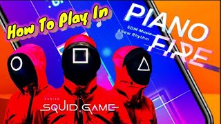Squid Game | Pink Solders 🤡 On Piano Fire 💥 screenshot 4