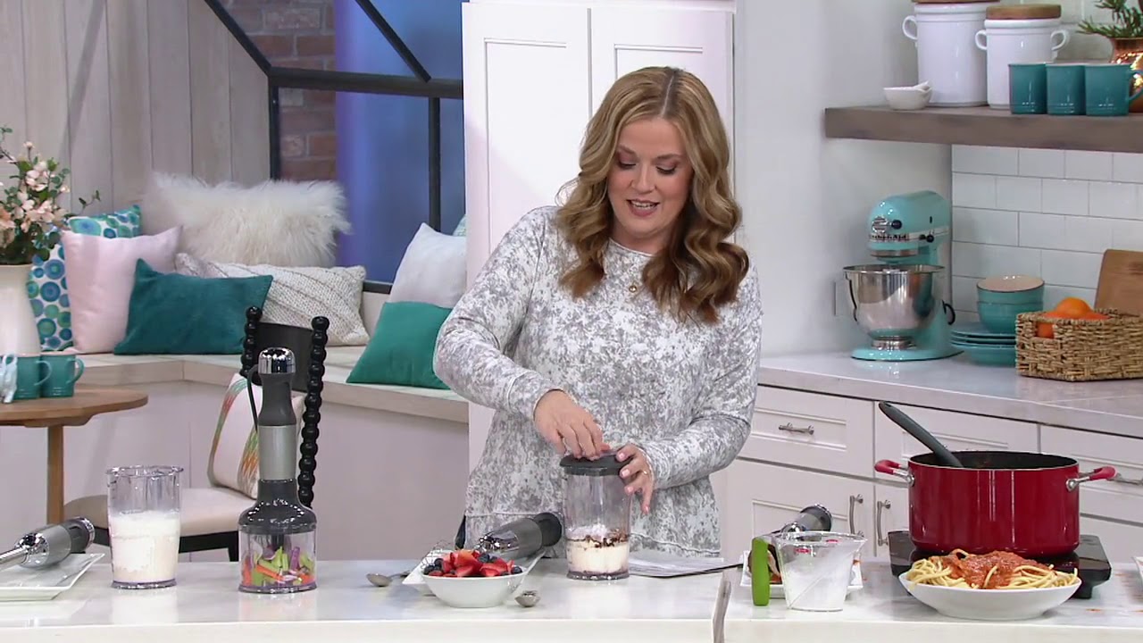 KitchenAid 5-Speed Immersion Blender on QVC 