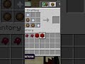 crafting miner's helmet #minecraft #shorts #youtube
