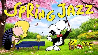 Perfect Relaxing Morning with Snoopy 🌸🎹🌼| Spring Jazz Playlist to Enjoy Positive Vibes by Jazzy screenshot 5