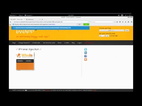 iFrame injection