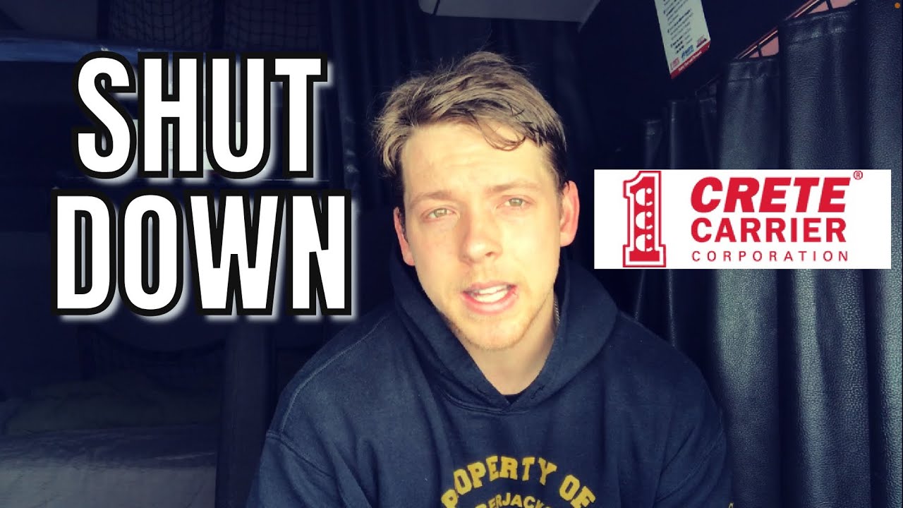 Shutdown In Nebraska | OTR Trucking | Trucker Life | Crete Carrier ...