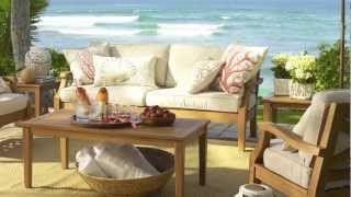 Choose Outdoor Furniture for Your Home | Pottery Barn In this Pottery Barn video, Stylist Nathan Turner says that summers are a great time to be outdoors and encourages us to choose the