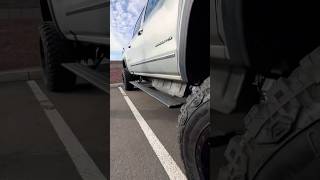 Electric Running Boards: AMP Power Steps On GMC Sierra 2500HD Diesel