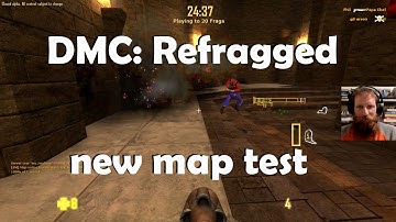Deathmatch Classic: Refragged - test game with CoaXion Devs - new map dm_flames