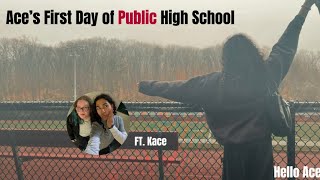 FIRST DAY OF *PUBLIC* HIGH SCHOOL | Hello Ace