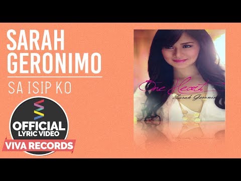 Sarah Geronimo — Sa Isip Ko [Official Lyric Video]