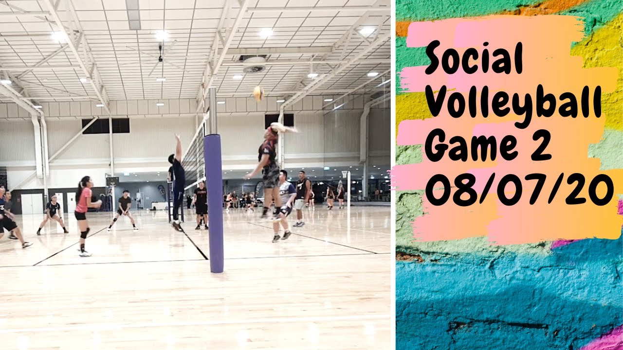 Social Volleyball Full Game 2 08/07/20 YouTube