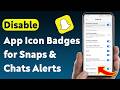 How To Disable App Icon Badges for Snapchat Snaps &amp; Chats Notifications (Updated)
