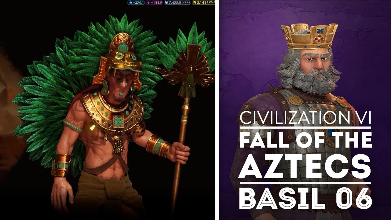 Fall Of The Aztecs - Civilization 6 as Basil - Ep6 - YouTube