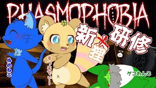 【Vtuber】ぬめゲコらいふ 将来有望たぬきさんと幽霊調査わんにゃ〔Phasmophobia〕