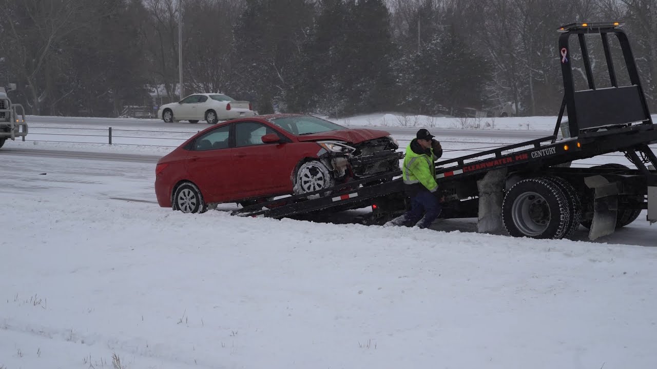I94 Wright County MN Winter Storm Travel Headache - 4/3/2018