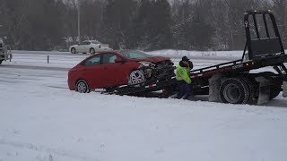 I94 Wright County MN Winter Storm Travel Headache - 4/3/2018