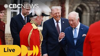Download Lagu Trump meets with royals at Windsor Castle during U.K. state visit MP3 Download Lagu Trump meets with royals at Windsor Castle during U.K. state visit MP3