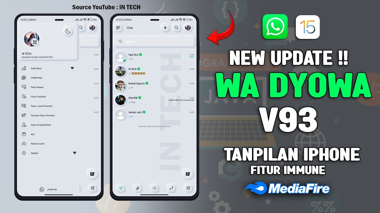 ✅WHATSAPP DYOWA V97 TERBARU 2023 || FULL TRANSPARAN & KEBAL ALL VIRT3X