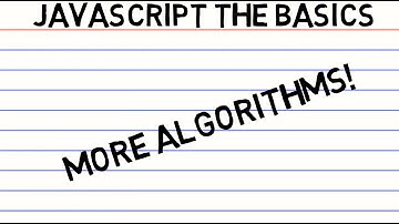 JavaScript the Basics - Algorithms Part 3 Permutations