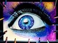 Realistic galaxy eye drawing timelapse