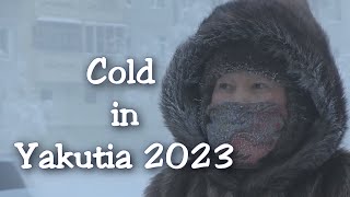 Cold in Yakutia. January 2023