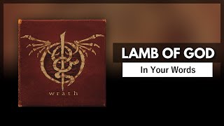 Lamb Of God - In Your Words (Drums and Bass Backing Track with Guitar Tabs)