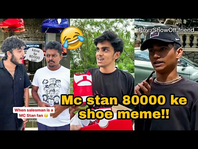 I guess sunraybee was not clarified that mc stan said 80k ke shoes hai :  r/sunraybee