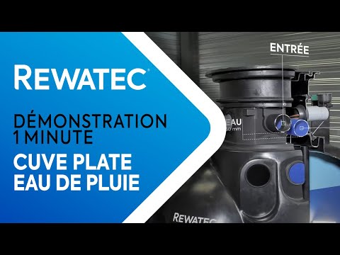 REWATEC, CUVE RECUPERATION