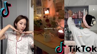 AESTHETIC NIGHT ROUTINES TikTok Compilation PART 2 🧖‍♀️✨😴